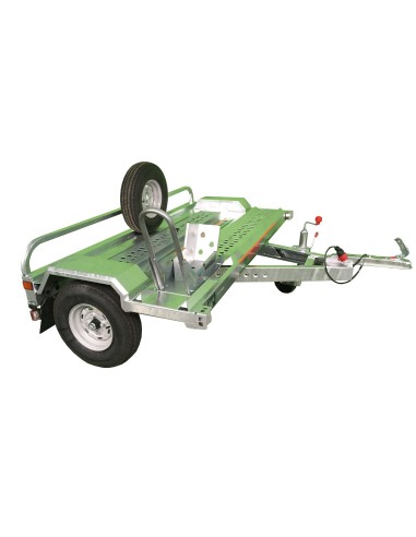 LIGHT TRANSVERSE MOTORCYCLE TRAILER 1100X2100