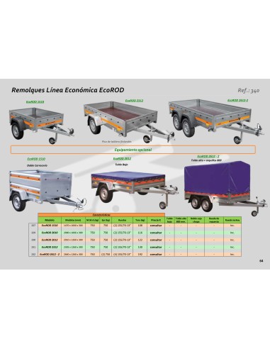 ECOROD ECONOMY LINE TRAILERS