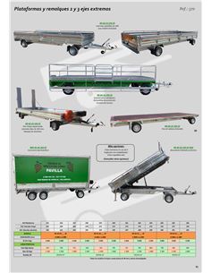 PLATFORMS AND TRAILERS 2 AND 3 EXTREME AXLES