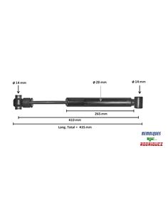 ENGATE AMORTECEDOR 3500KG ALKO