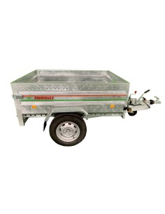 LIGHT SINGLE AXLE TRAILER 1700X1300X500