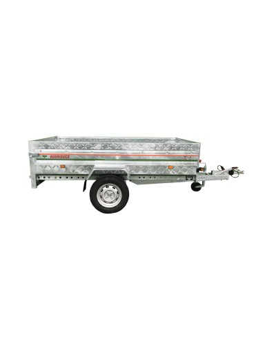 SINGLE AXLE LIGHT TRAILER 2500X1400X500