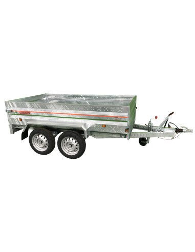 LIGHT TRAILER TWO AXLES 2500X1600X500